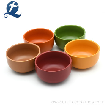 Hot Selling Solid Color Decoration Soup Rice Bowl